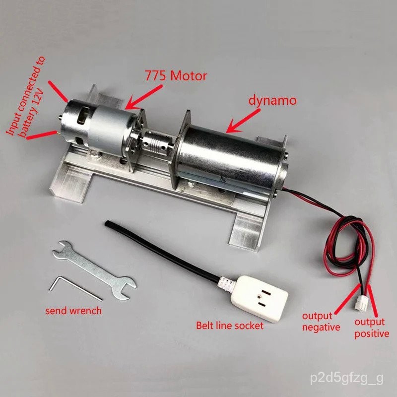 Permanent brushless dc motor 220V double bearing silent inner