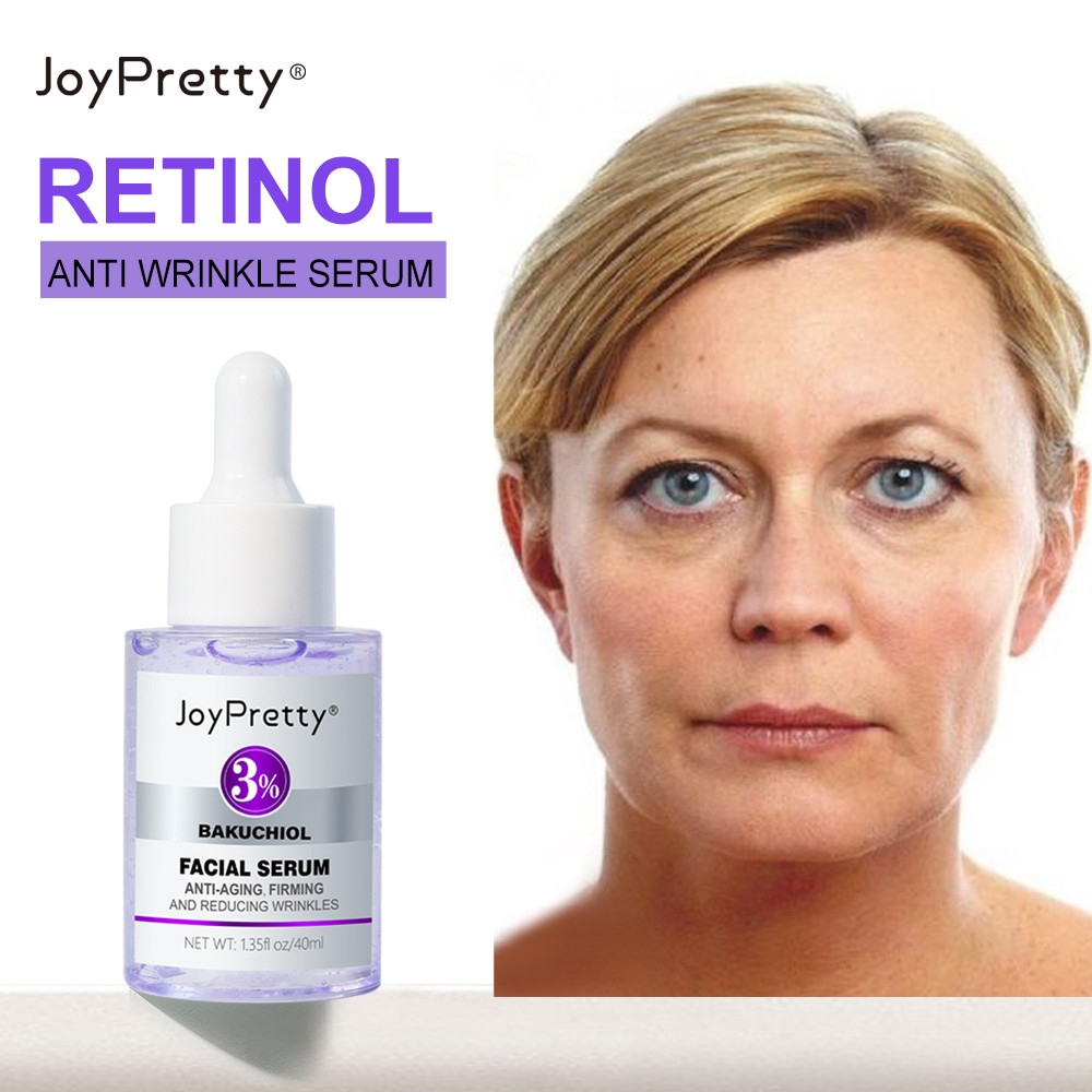 Pure Retinol Face Serum Collagen Pore Shrink Tightening Hyaluronic Acid ...