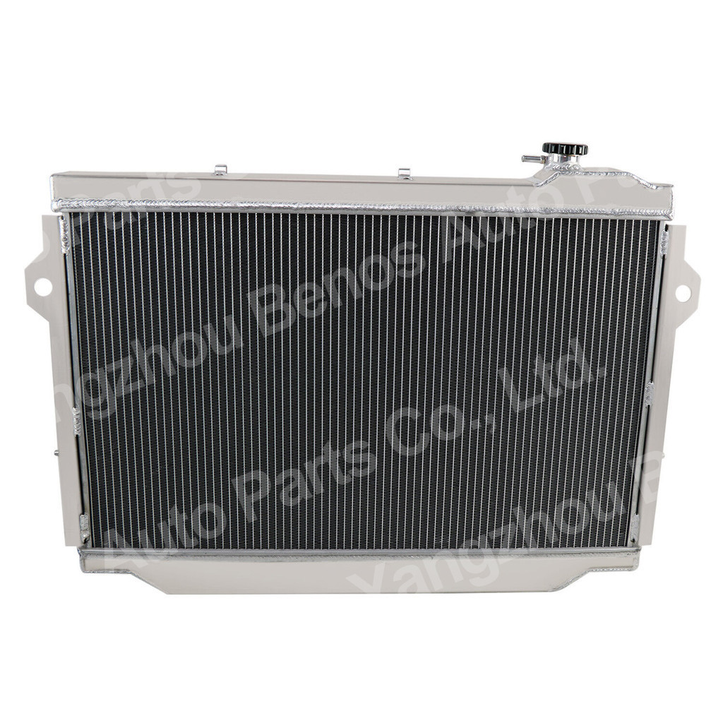 4 Row Aluminum Radiator For Toyota Landcruiser 80 HDJ80 HZJ80 1HZ 1HDT ...