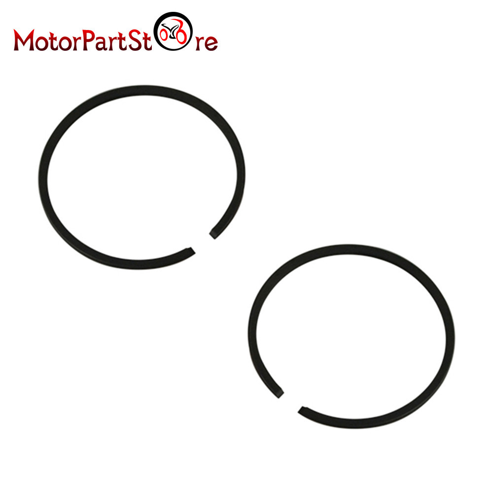 Pair Of 40mm Piston Rings For Yamaha PW50 QT50 – New 2-Stroke Motorcycle Rings (Set Of Two)