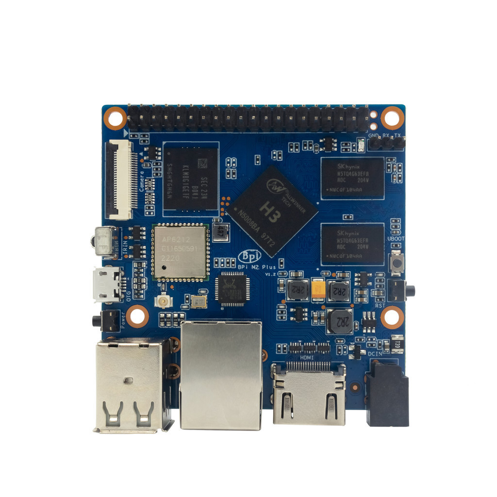 Allwinner H3 Quad-core CPU Banana Pi BPI M2+ open source hardware audio ...