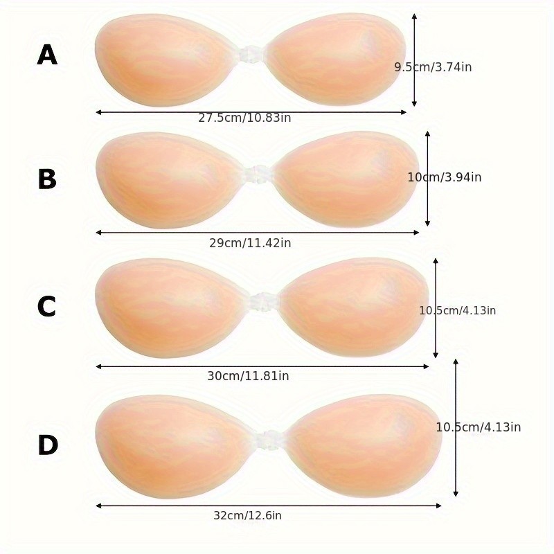 Silicone breast patch silicone invisible bra thickened push-up breast ...