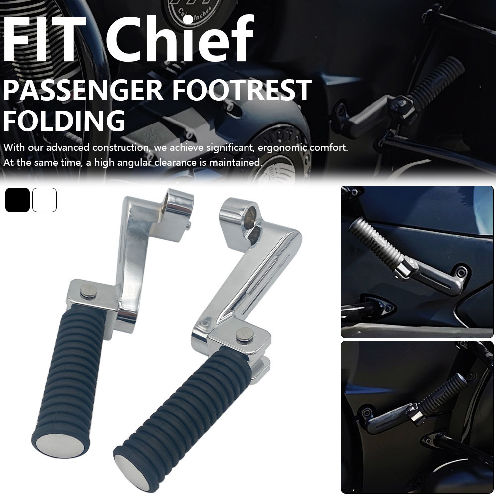 ☟Passenger Peg Rear Footpeg Kit Fits For Indian Chief Classic Chieftain