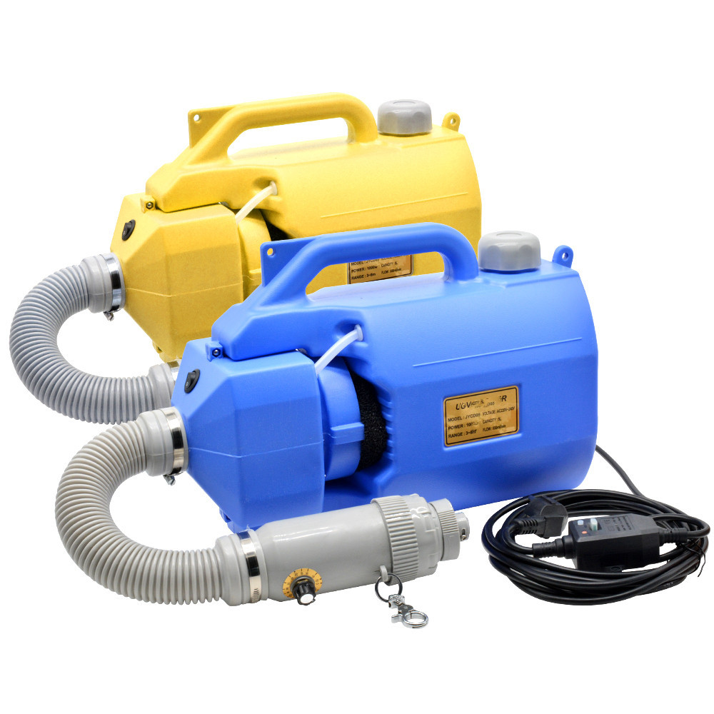 ☭5L 1000W Electric ULV Cold Fogger Portable Sprayer Disinfection ...