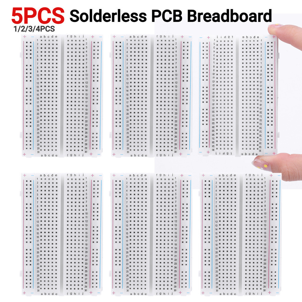 ♝400 Tie Points Solderless Pcb Breadboard Spliceable Universal Test 