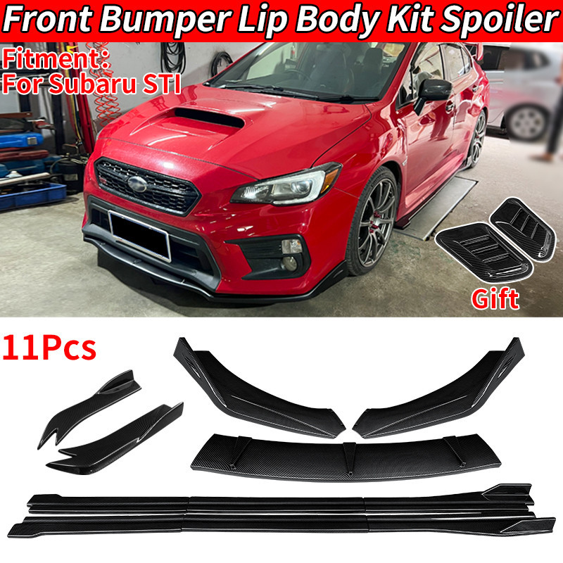 ⚡For Subaru STI Accessories For Vehicles Front Bumper Splitters Lip ...