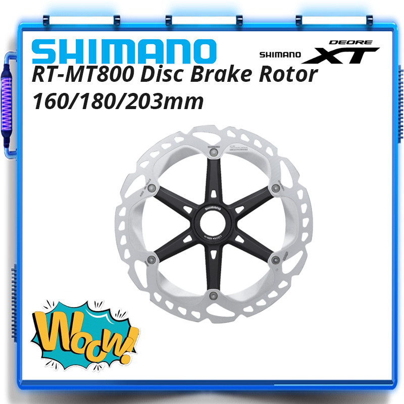 Disque De Frein SHIMANO RT-MT800 IceTech Freeza 160mm Center Lock - Argent/Noir