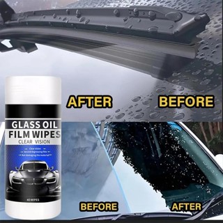 -Car Glass Cleaner Wipes Car Windshield Cleaner 40Pcs Windshield ...