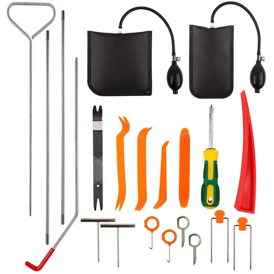 Locksmith car opener kit lockout car alternator pulley open and fitting ...