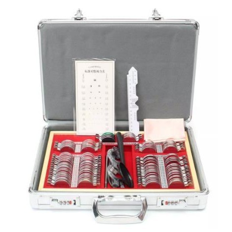 ophthalmic equipments lens case trial lens set optical optometry box ...