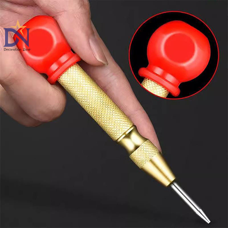 【Automatic Center Punch Woodworker Metal Firing Pin Puncher Steel ...