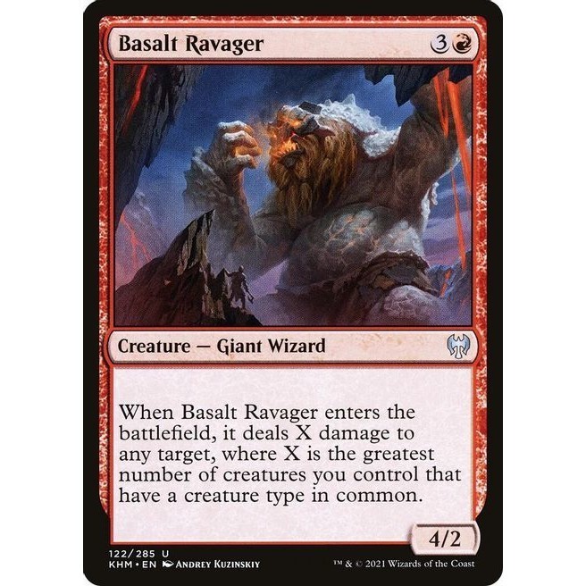 Basalt Ravager - Magic The Gathering (MTG) | Shopee Philippines