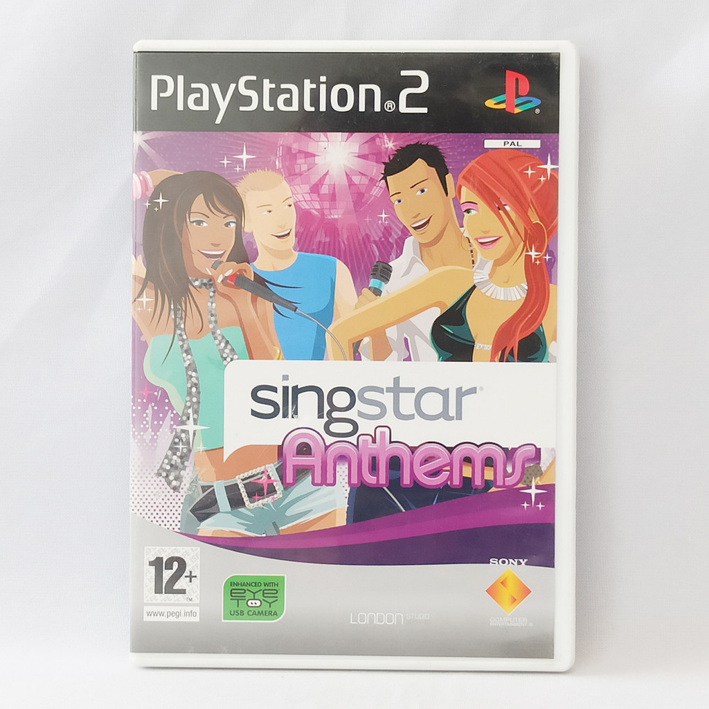 Singstar Anthems PS2 PlayStation 2 Video Game - PAL REGION ONLY ...