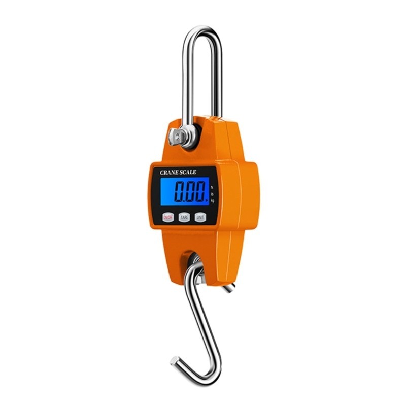 ☮300kg/660lb Portable Hand Scale Electronic Hanging Weight Hook Scale ...