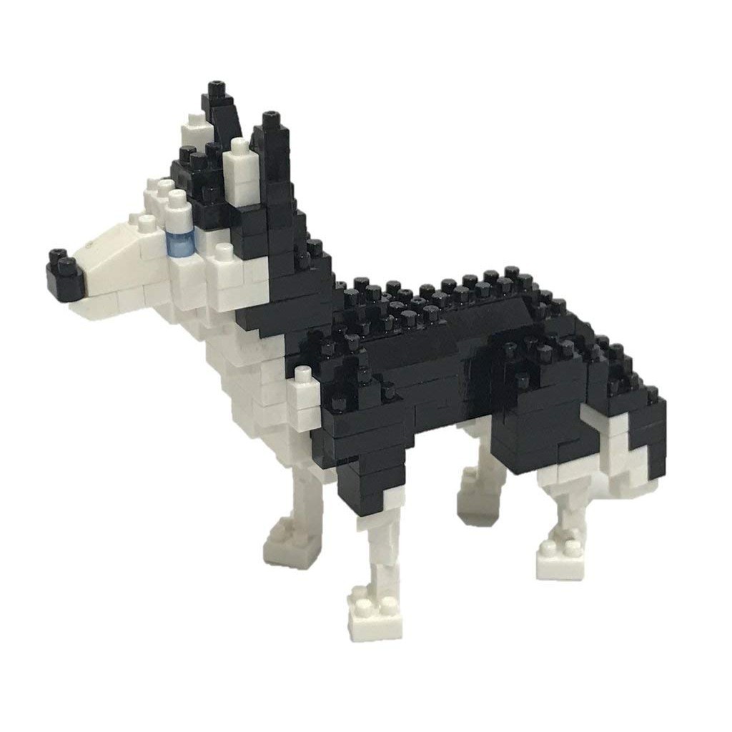 Nanoblock NBC264 – Husky Siberiano In Micro Mattoncini, Kit Di Costruzione Giapponese