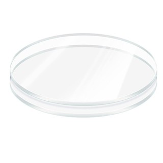 ☺2 Pieces 6Mm Thick Round Plexiglass Sheet, Clear Acrylic Circle, Cake ...