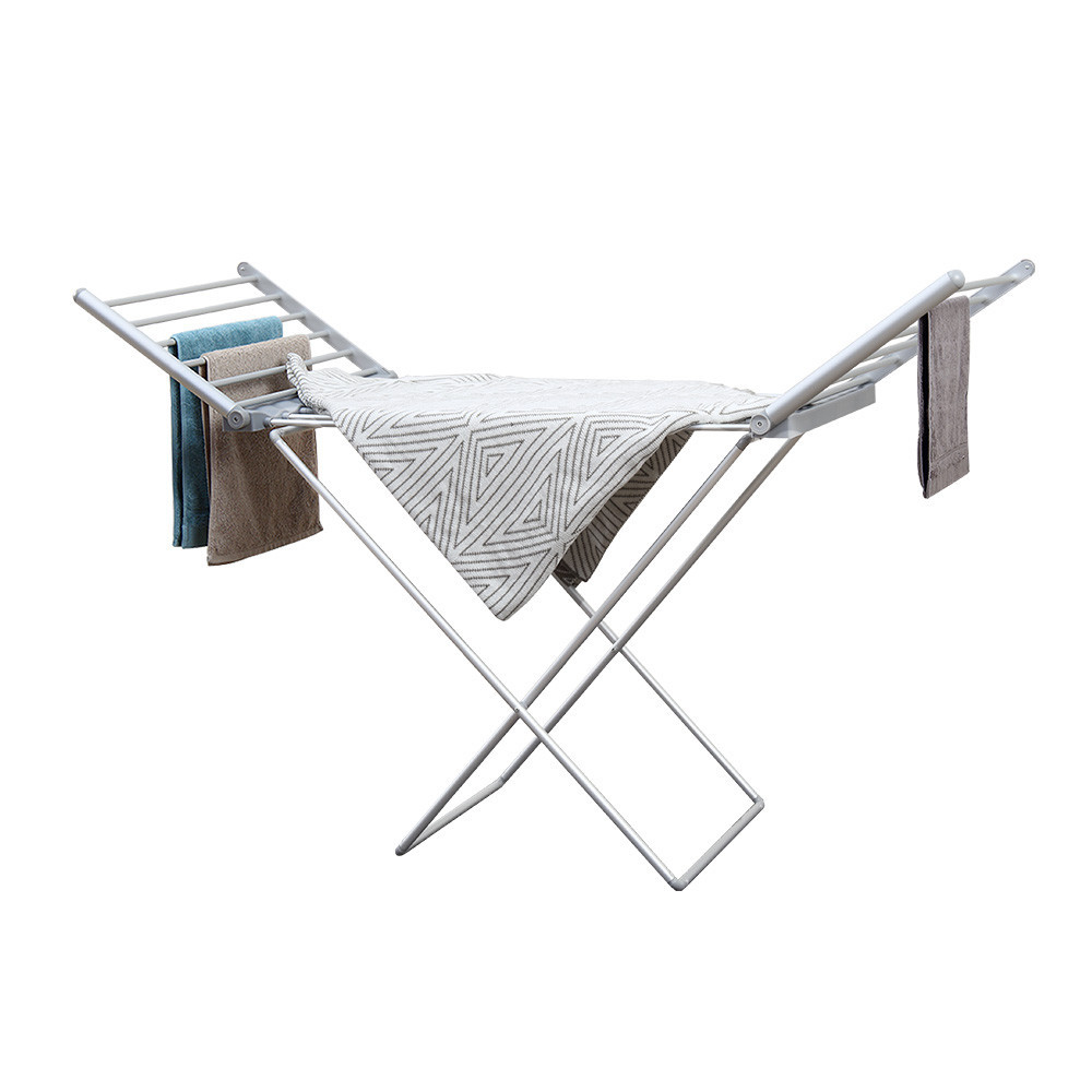 Portable Clothes Airer with Wings 230W Electric Heated Clothes Dryer