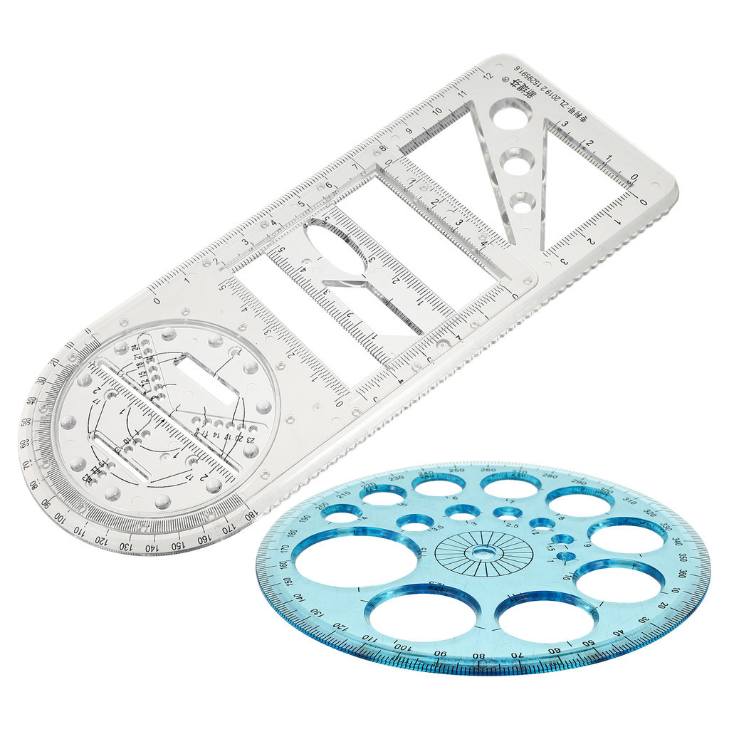 Multifunctional Test Ruler Drawing Student Multifunctional Test Ruler ...