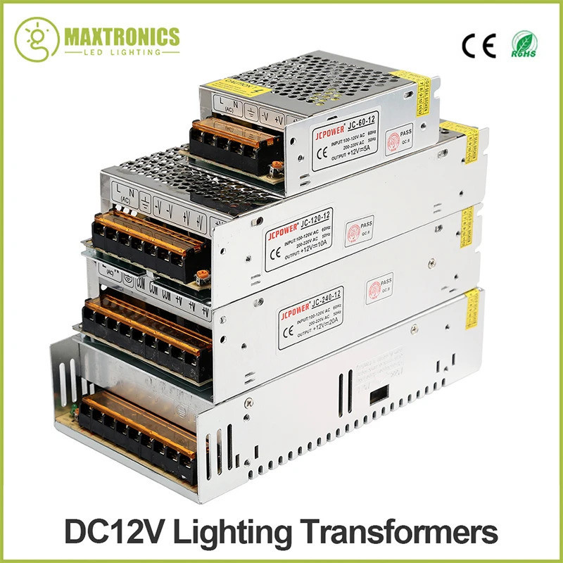 Lighting Transformers DC12V High Quality LED Lights Driver for LED ...