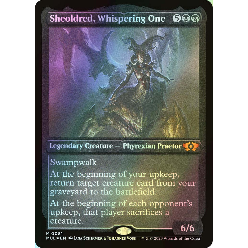 Sheoldred, Whispering One (mul) #81 - Lightly Played *foil* - Magic The 