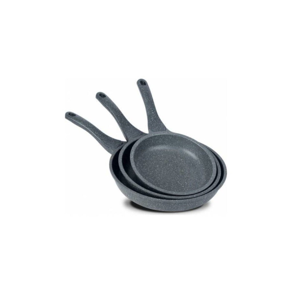 3lü Granite Cast Pan Set 20-24-28 cm Cp`8gf 87P | Shopee Philippines