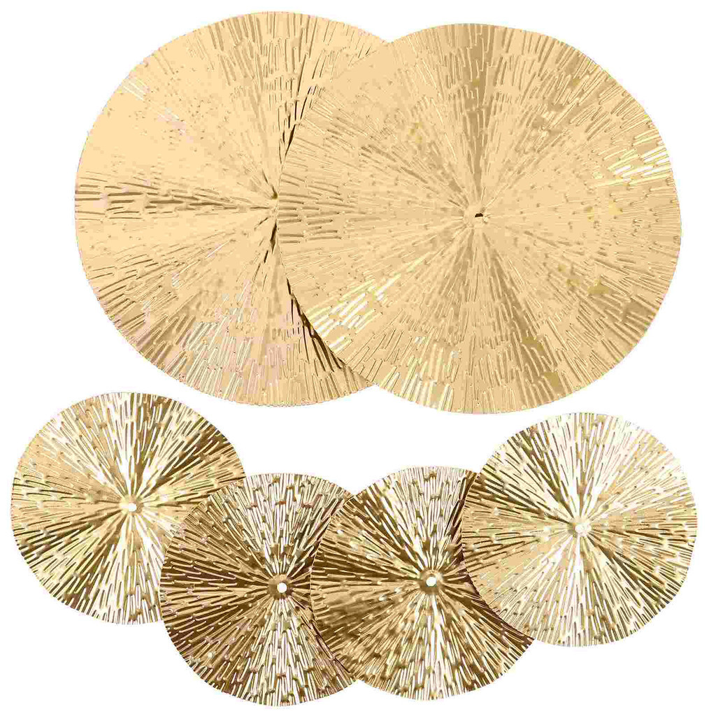 유Gold Wall Decor Metal Wall Decor Aesthetic Gold Room Decor Metal ...