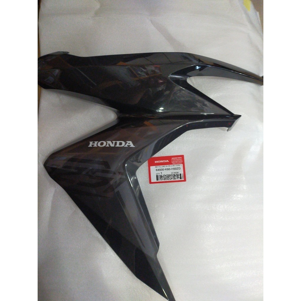 HONDA CLICK 125 V2 RIGHT FRONT COVER ANCHOR GRAY METALLIC 64500K60H50ZD ...