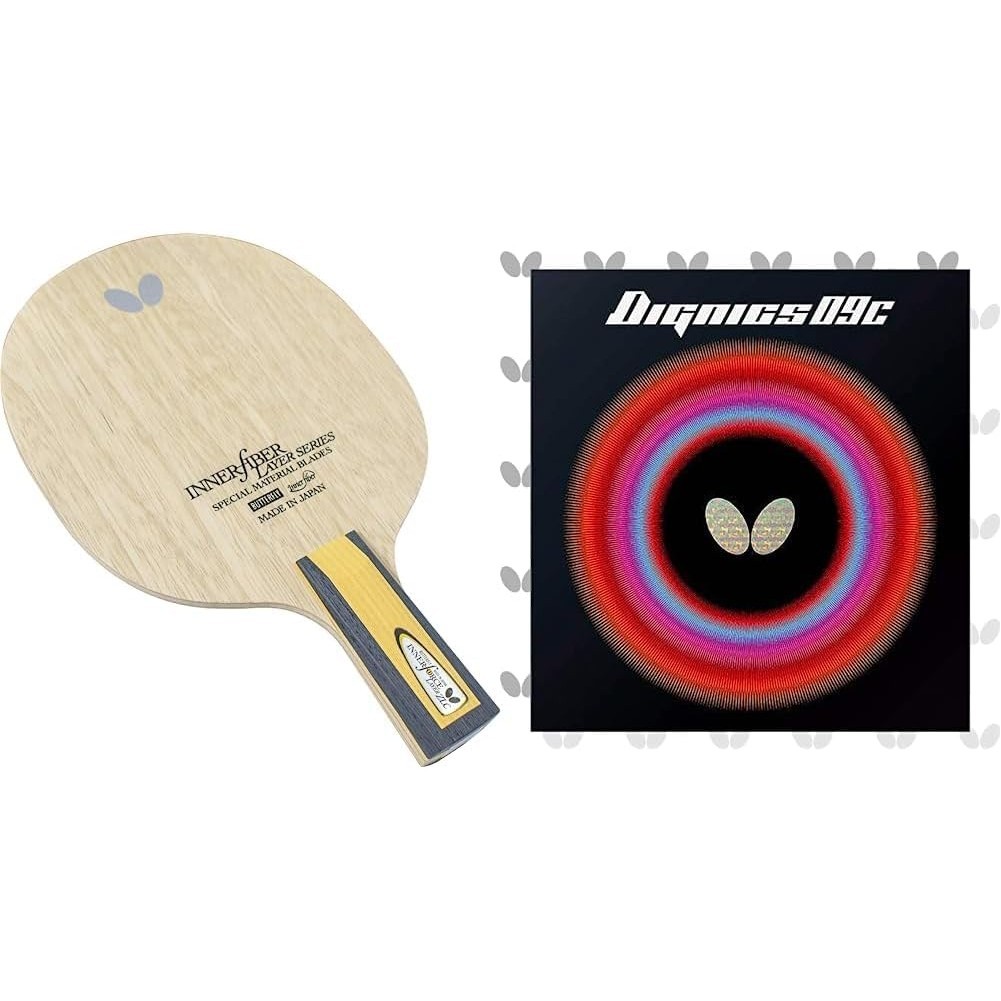Butterfly Table Tennis Racket Inner Force Layer ZLC CS Pen Holder ...