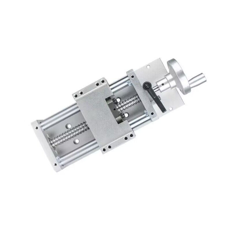 ~Precision Manual Ball Screw Slide Table Module Cross Platform for ...