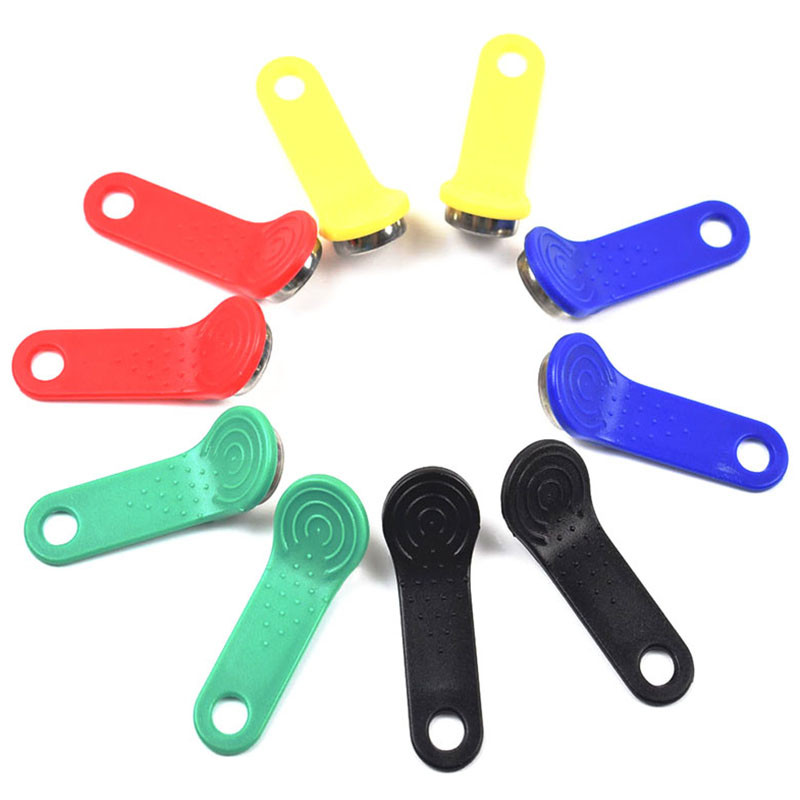 -10Pcs/Lot Rewritable RFID Contact Memory Key RW1990 IButton for Copy ...