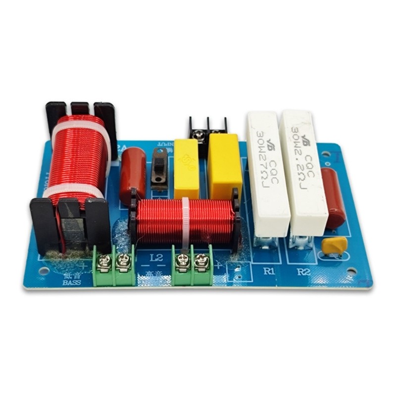 ♦PA2A 450W 2 Way Audio Speaker Frequency Divider Tweeter Bass