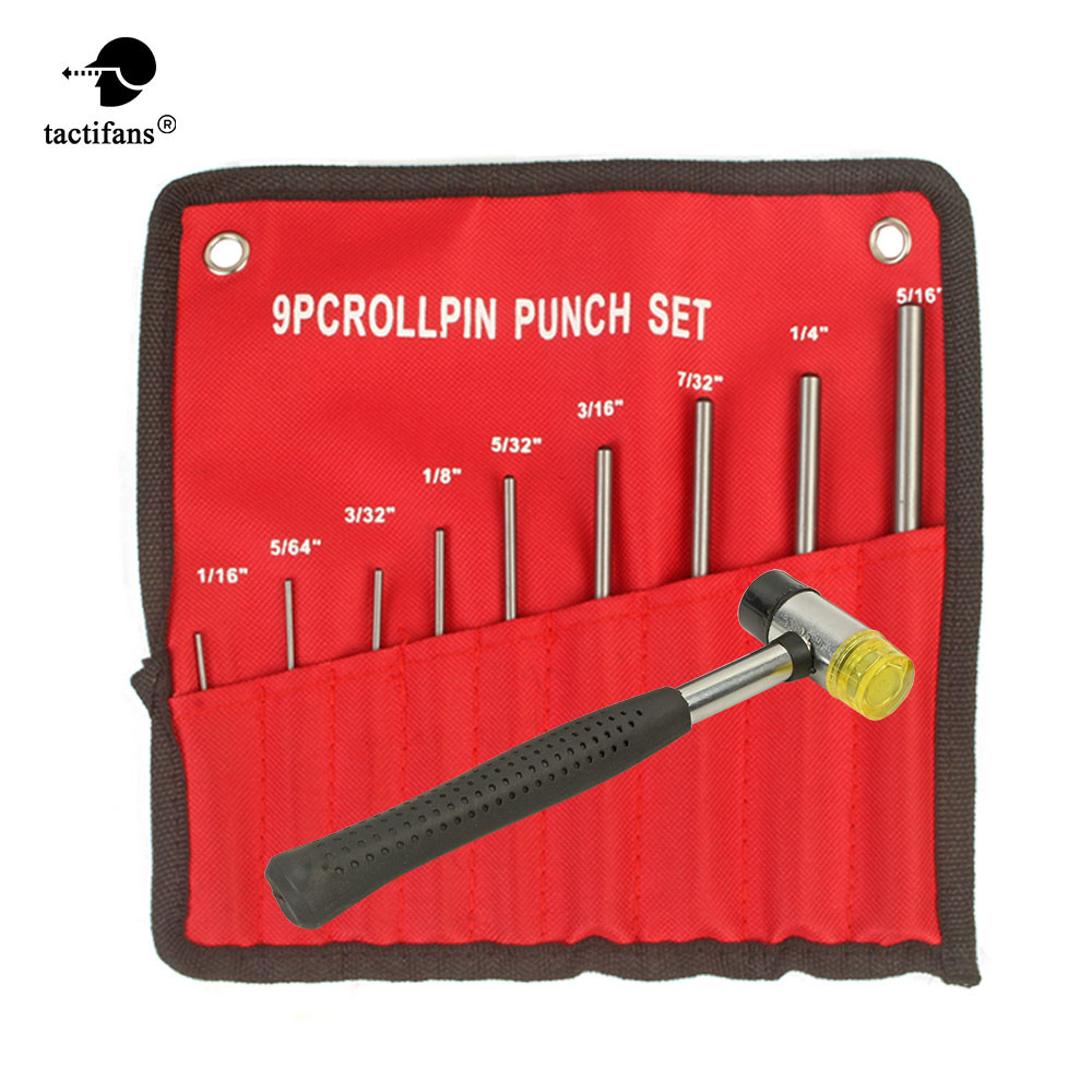 ~Paintball Gunsmith Roll Pins Punch Set Bolt Catch Double-Faced Soft ...