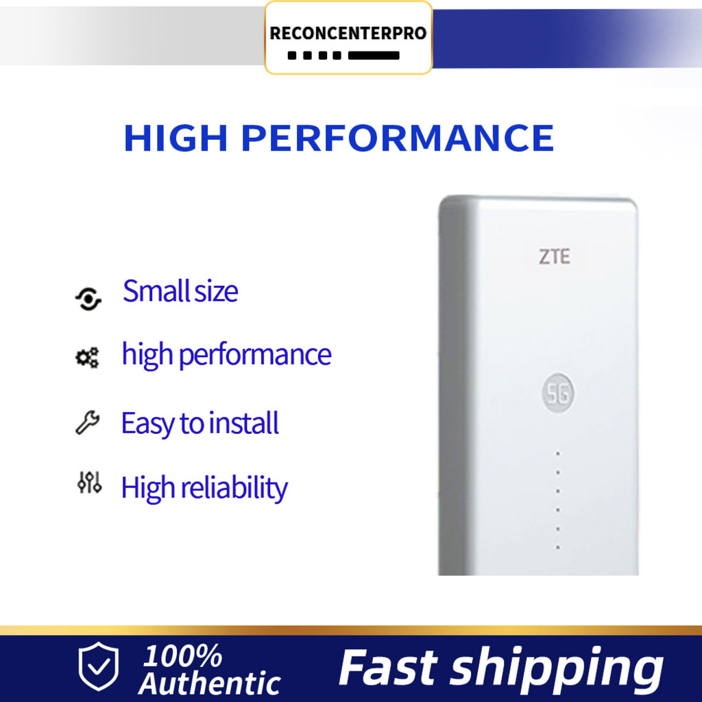 Wifi 6 Router 5G Outdoor CPE With Sim Card Slot ZTE MC7010 | Shopee ...