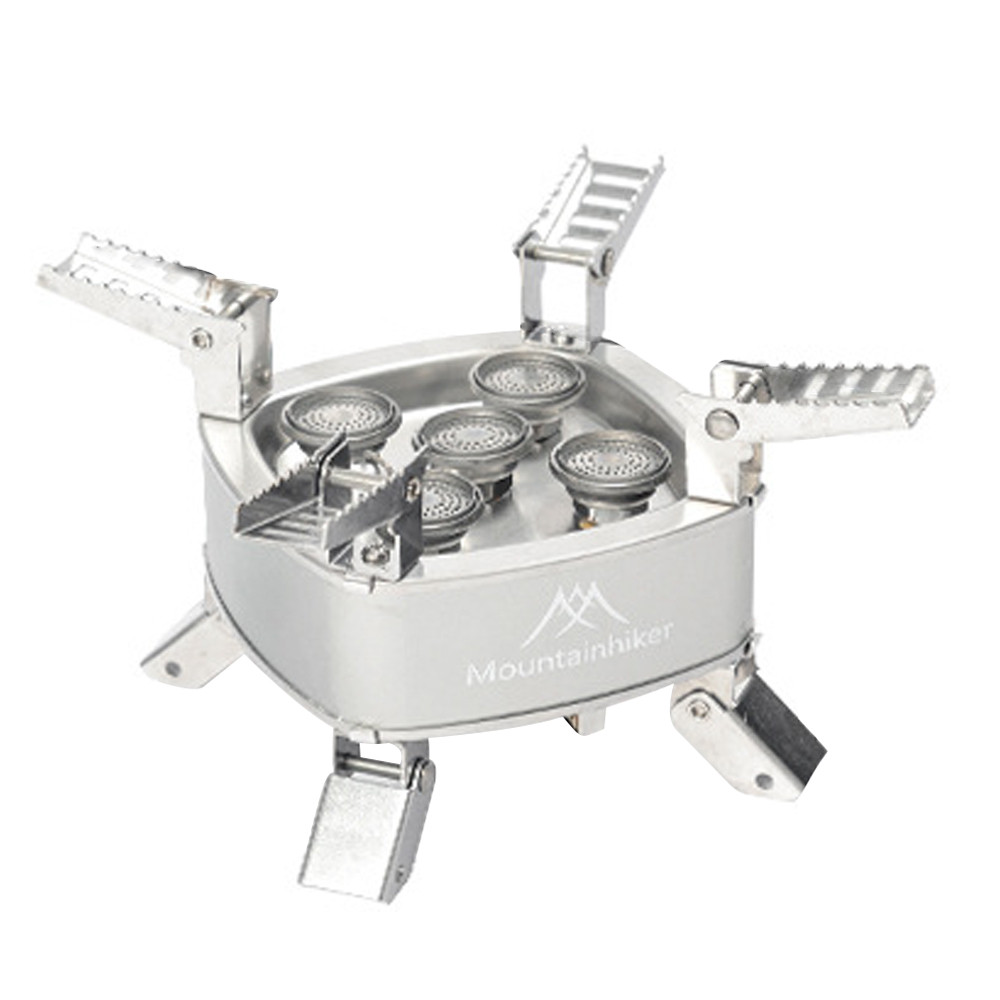 ☑Outdoor Electronic Ignition Stoves Cooking Accessory Foldable Gasstove