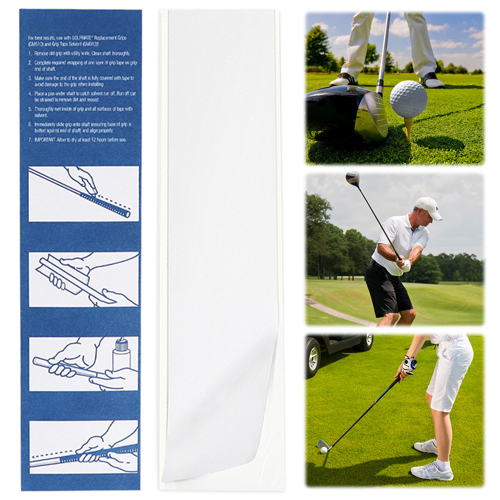 유13 Pcs Golf Grip Tape Double Sided Adhesive Strips Ultimate Golf Tape