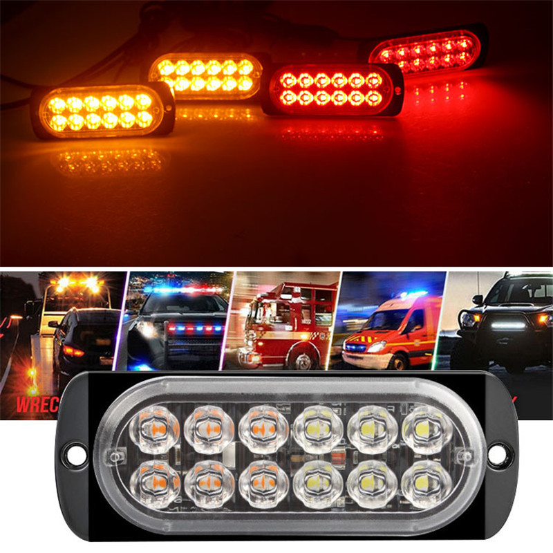 4 In 1 Car Emergency Strobe Lights Police Lights 12V 24V With Wireless ...