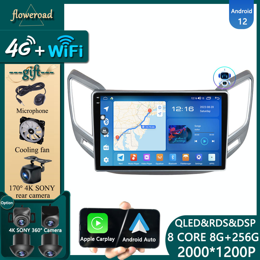 ☚Head Unit 9'' Carplay Radio For Changan CS15 20162020 Car Autoradio