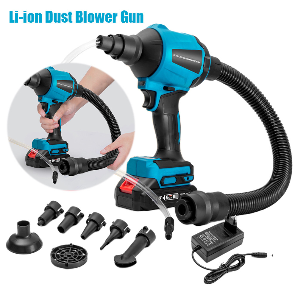 ⋌Cordless Brushed High Speed Blower 100000r/min Rechargeable Lithium ...