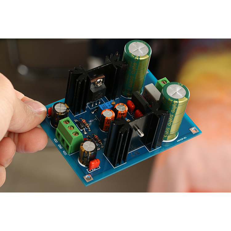 ~LM317 LM337 Adjustable Filter Regulated Power Supply Kit Board