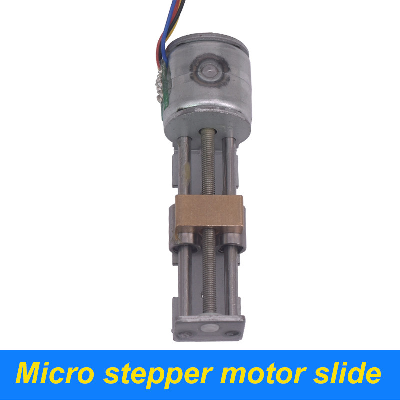 Stepper Motor SM20-35L-T Miniature Sliding Table Linear Motor Screw Rod ...