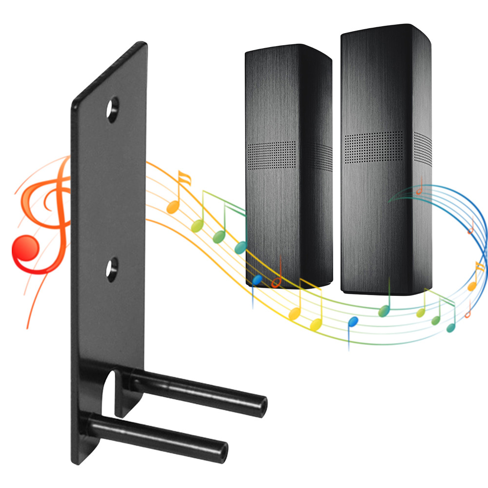 ☼Wall Mount Speaker Brackets Replacement Speaker Stand Holder Sound Box ...