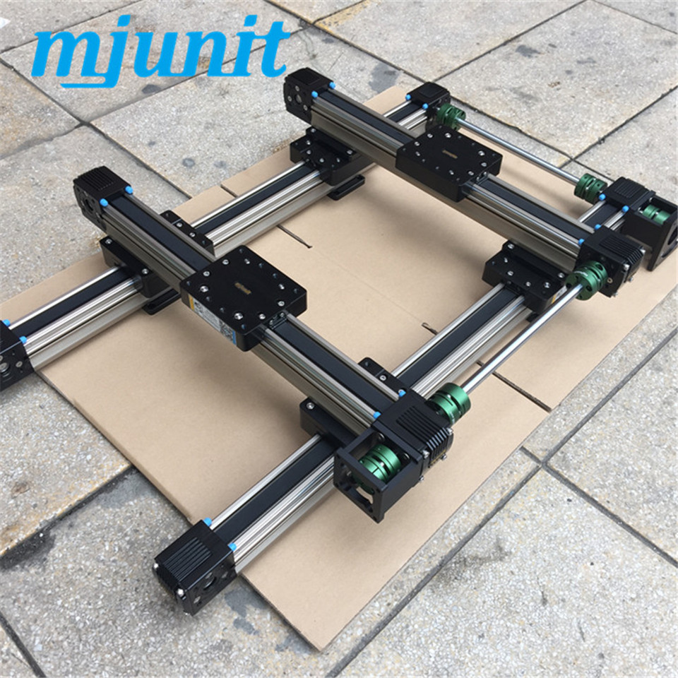 웃Mjunit MJ60 Customized Length Belt Drive Linear Guide Rail High ...
