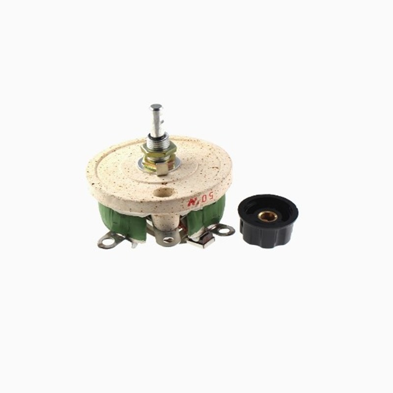 Heyiarbeit Keramik Potentiometer 1k Ohm 100W - Variabler Widerstand Mit Knauf