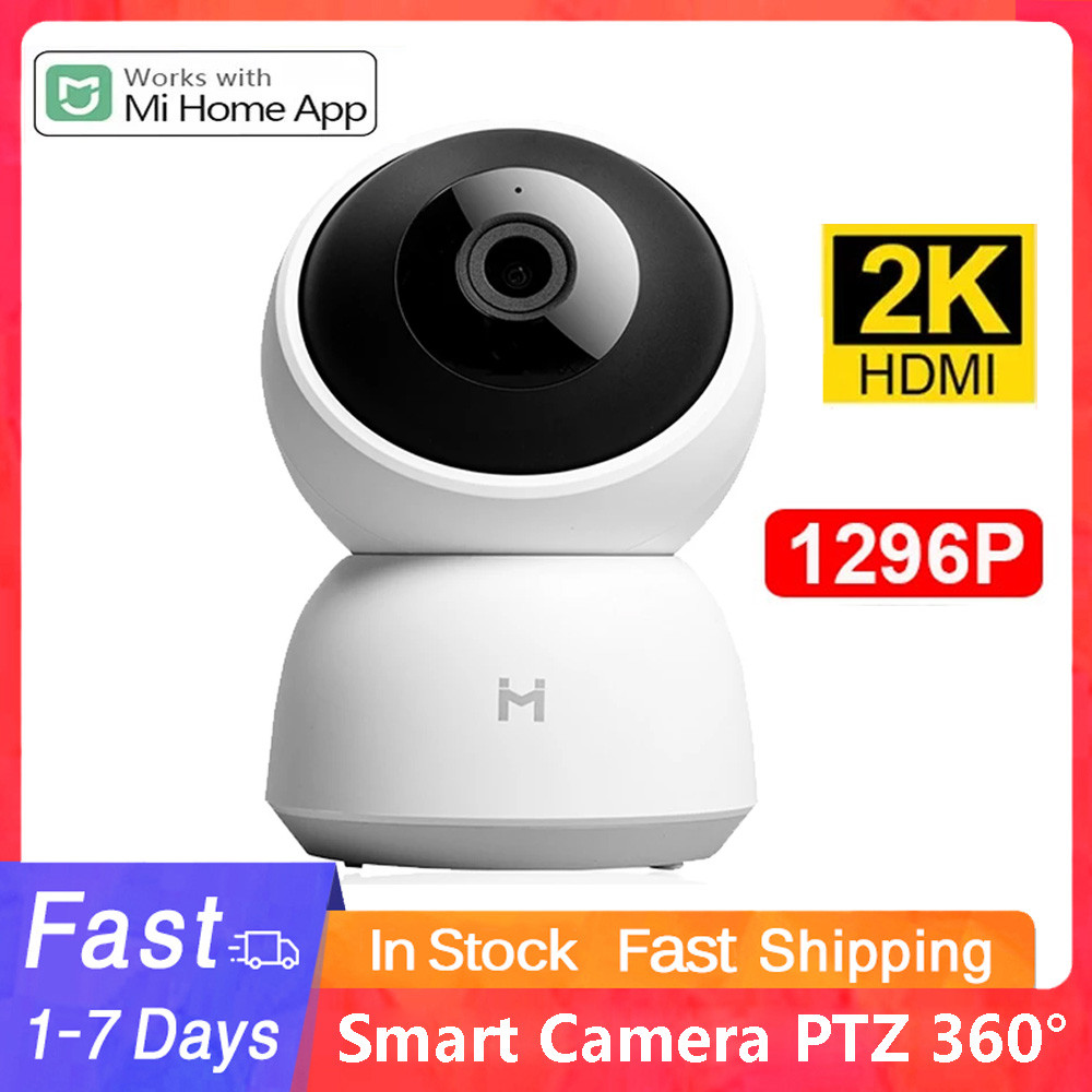 ♜Original Smart Camera 2K 1296P HD 360 Angle WiFi Night Vision Webcam ...
