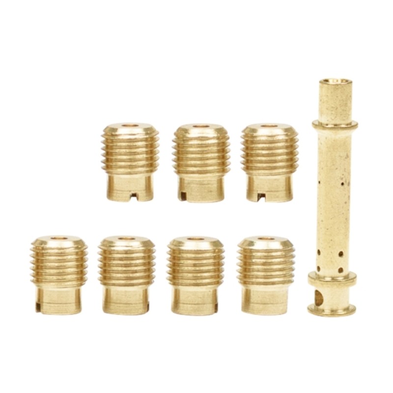 ☮Motorcycle Metal Main Jet Carburetor Carb Main Jet Nozzle Replacement