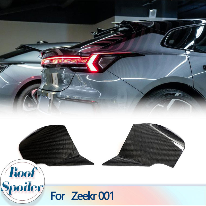 Car Rear Roof Spoiler Wings For Zeekr 001 2021-2023 Real Carbon Fiber ...