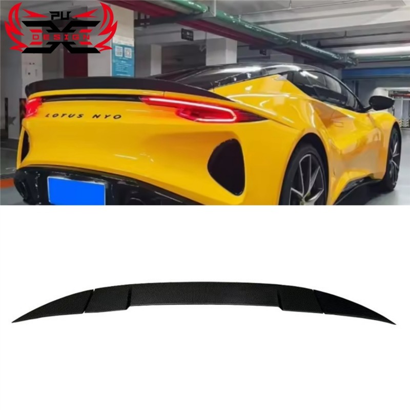☛OD Style Dry Carbon Fiber Rear Trunk Tail Boot Lip Wing Ducktail Wing ...