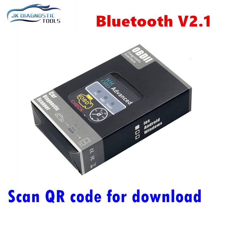 웃Bluetooth V2.1 Mini Elm327 obd2 scanner OBD car diagnostic tool code