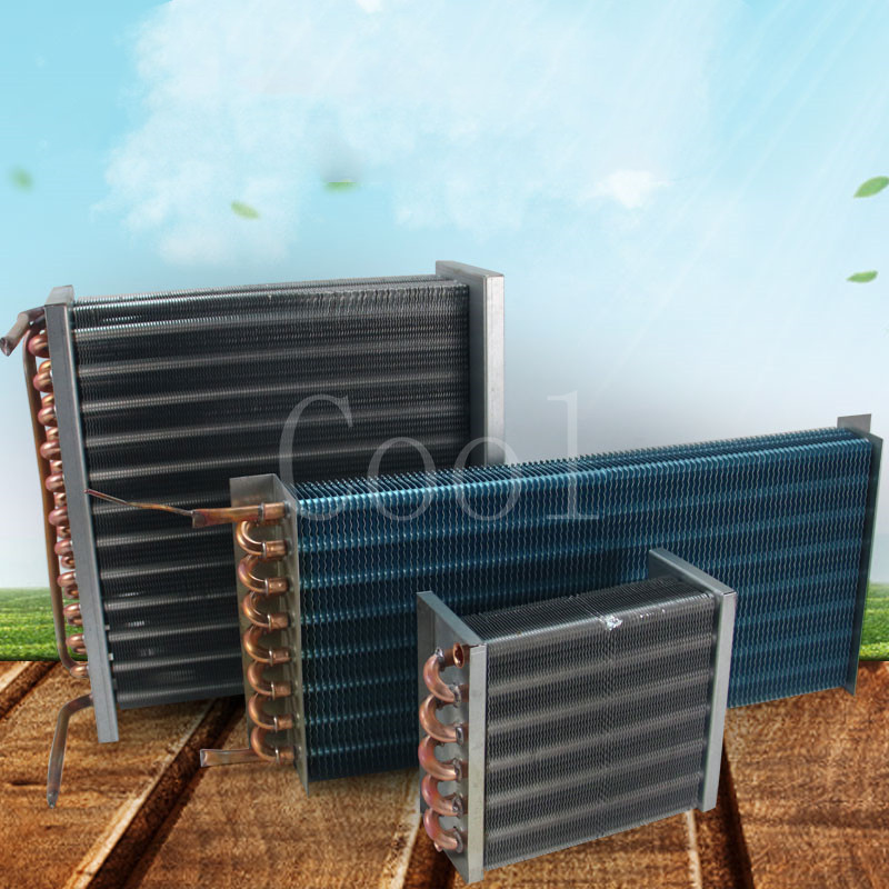 ☁Small Condenser Water-cooled Radiator Heat Exchanger Copper Tube ...