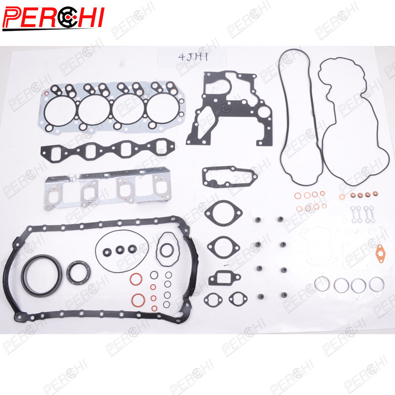 ☜PERCHI engine head gasket repair kit for ISUZU 4JH1/4KH1/600P OEM 5